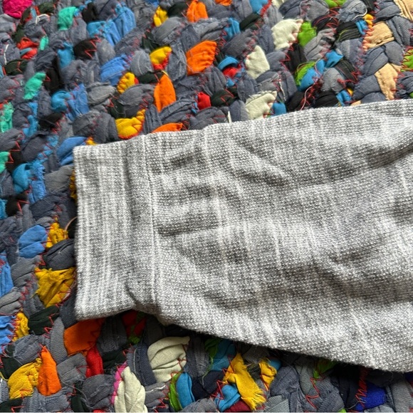 Y2K Wet Seal Gray Mustache Knit Shirt Raglan Sleeve Juniors Size XS 2010s Casual - Picture 7 of 16